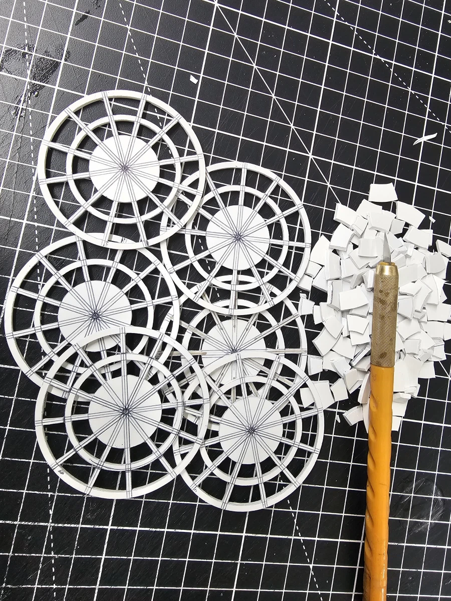 1/6 스케일 스타워즈 밀레니엄팔콘 핸드메이드 작업기 2부_15.webp