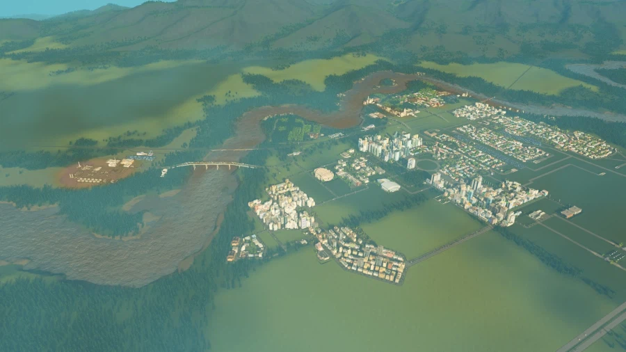 시티즈) 어제 친구들에게 만들고 있던 도시 보여줌_1.webp