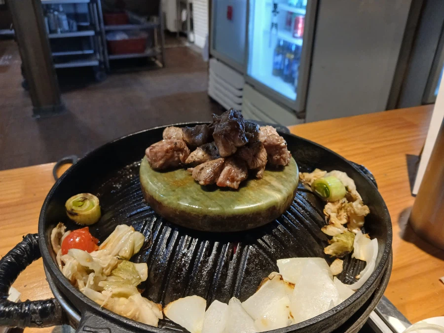 징기스칸(일본식 양고기 요리) 먹었습니다_13.webp