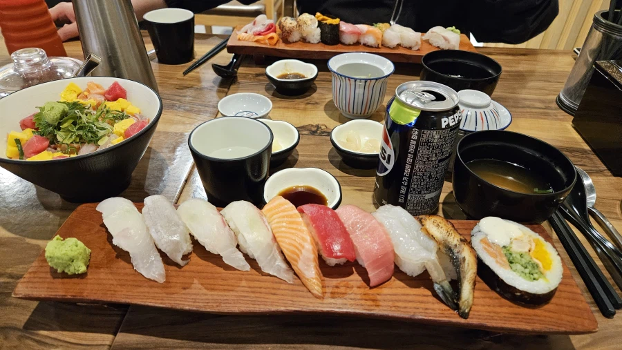 소소하지만 맛나던 서울 아이파크몰 시장스시 / 성남 판교 초밥_2.webp