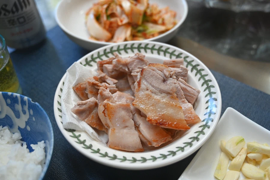 대충 해묵는 봄동무침과 삼겹살구이;ㅎ_6.webp