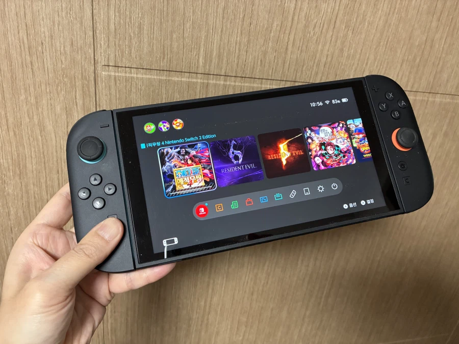 닌텐도스위치2 원피스해적무쌍4 업그레이드 별도 다운로드 해야 하네요!!!_1.webp