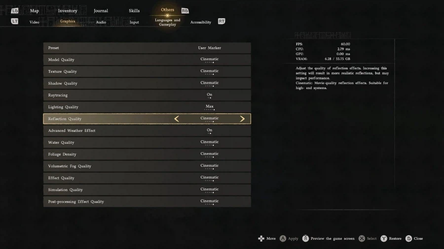 붉은사막 4K PC 풀옵션(시네마틱) VRAM 사용량은 약 6GB_1.webp
