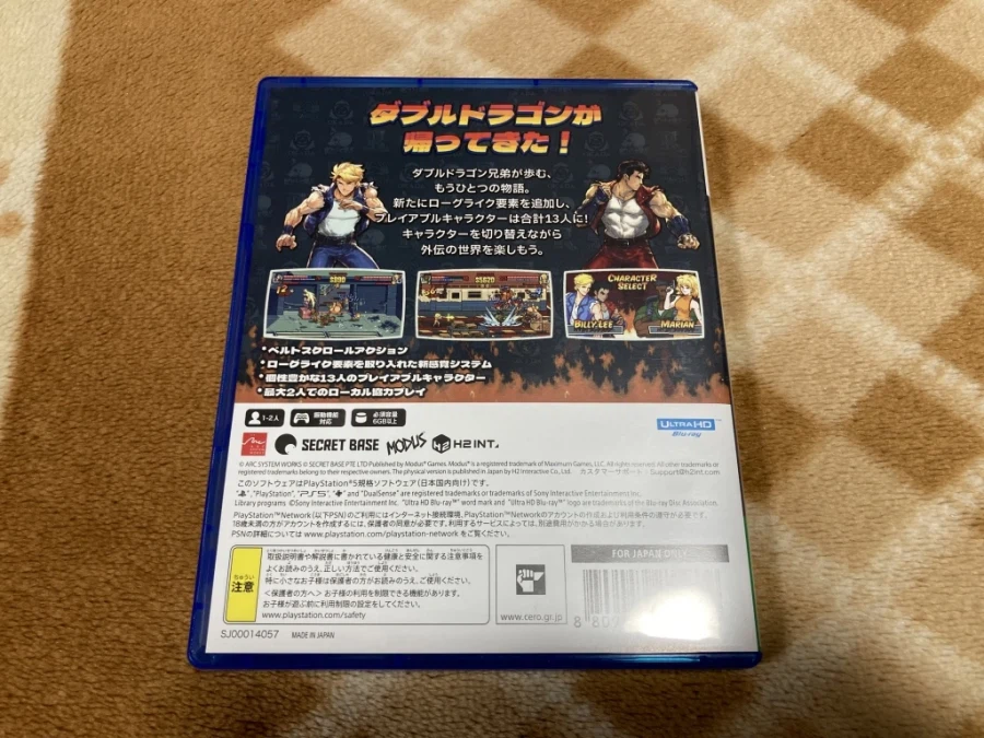 더블 드래곤 "게임보이(双截龍)" & "스위치(REVIVE)"_196.webp