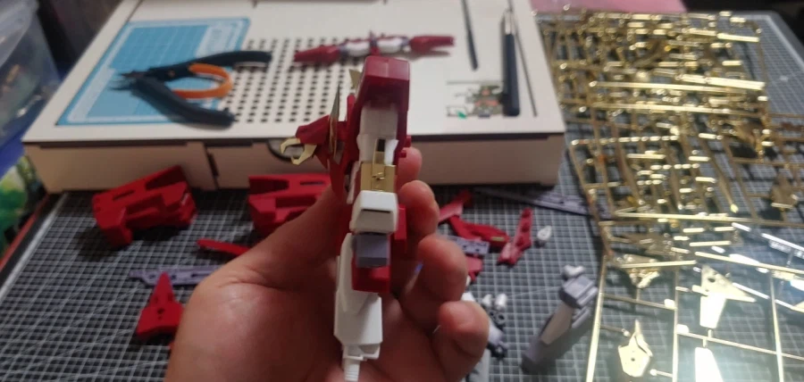 사제맥기 고토부키야 마하 스페리온, SMP 레온카이저 조립 부분도색_6.webp