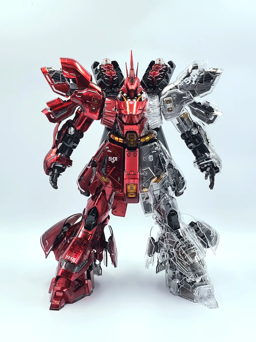 MG 사자비 버카 메카니컬클리어(반반 코어 도색)입니다._2.webp