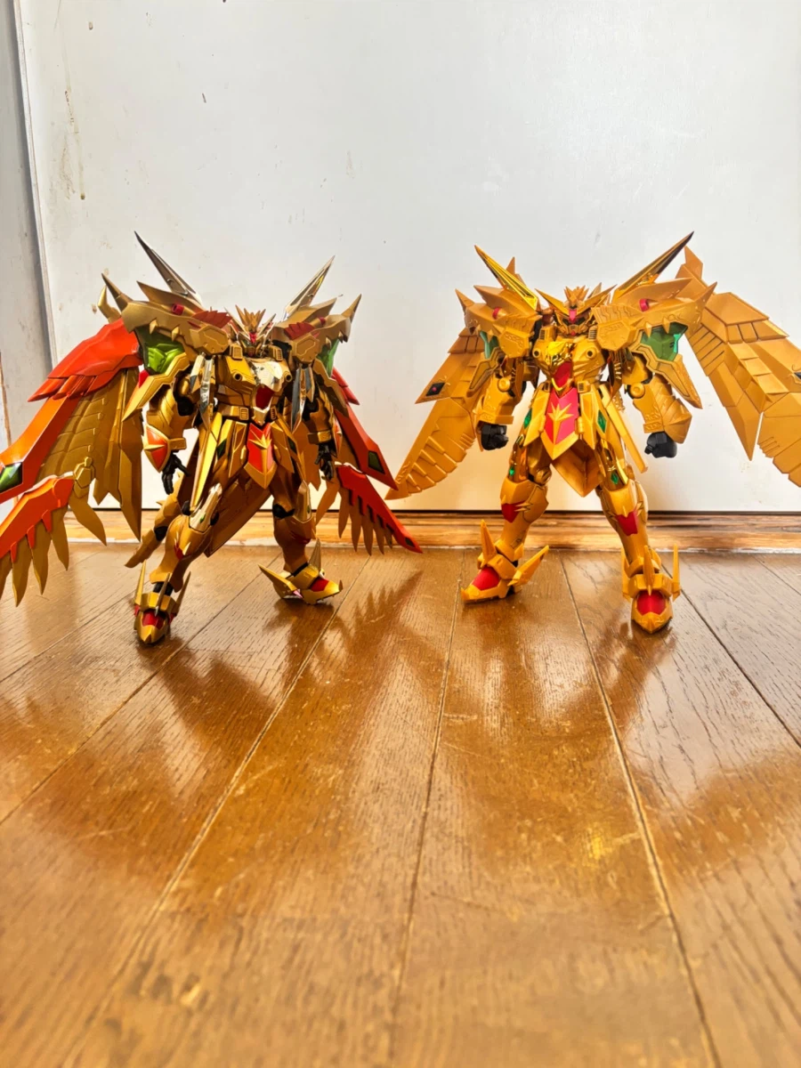 SD 황금신 스페리올 카이저 / 태양신 갓 카이저 세트 가조립 사진_10.webp