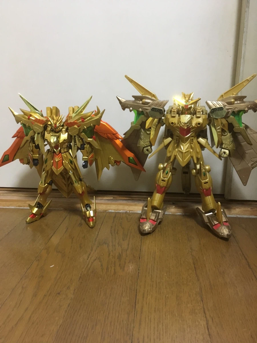 SD 황금신 스페리올 카이저 / 태양신 갓 카이저 세트 가조립 사진_11.webp