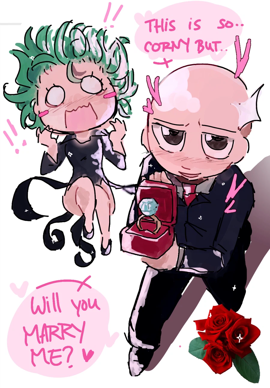 원펀맨) 사이타마x타츠마키 커플 짤모음.jpg_4.webp