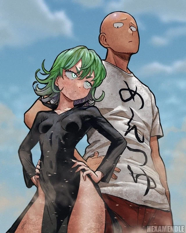 원펀맨) 사이타마x타츠마키 커플 짤모음.jpg_11.webp