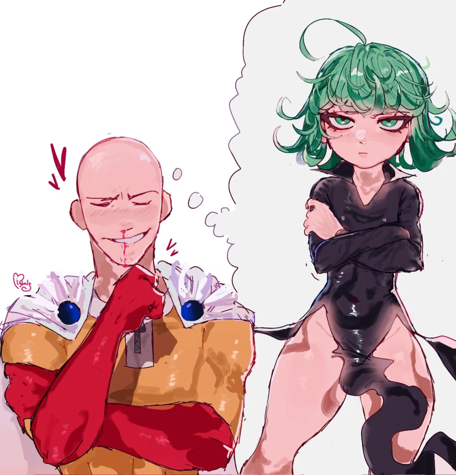 원펀맨) 사이타마x타츠마키 커플 짤모음.jpg_16.webp