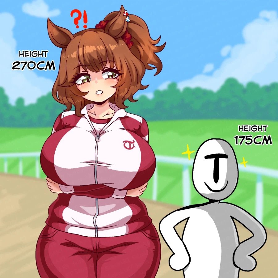 말딸) 만약 우마무스메가 거대했다면 . IF_1.webp