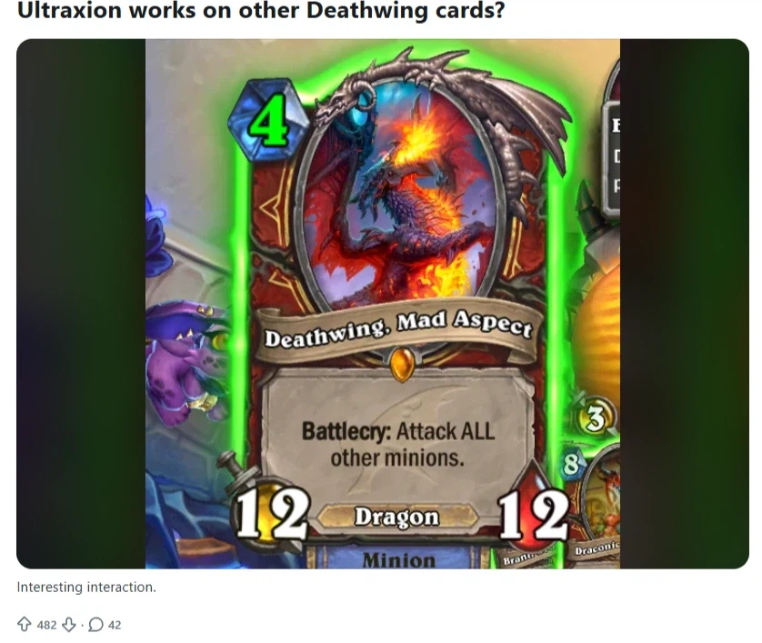 [하스스톤] 울트락시온의 코스트 감소는 모든 데스윙에게 적용됩니다_1.webp