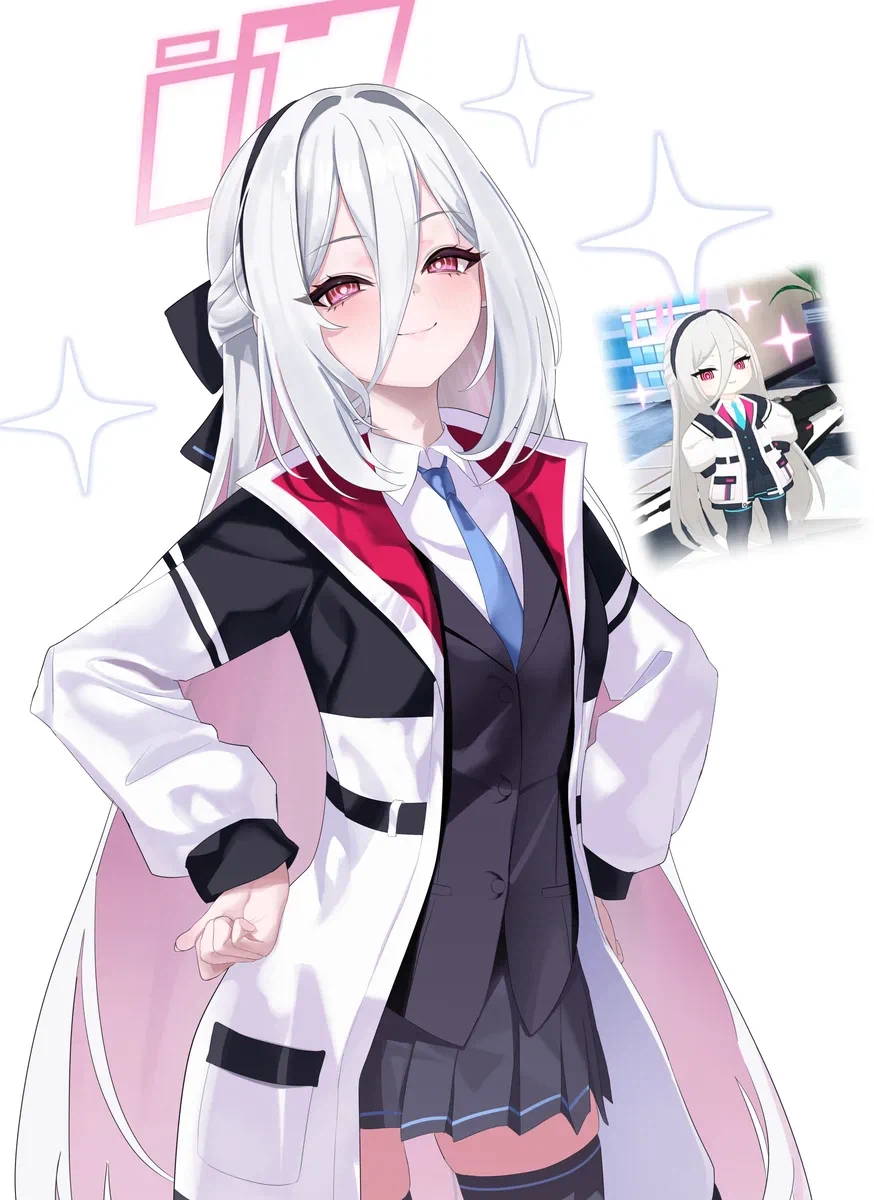 블루아카) 은발은 '정실'의 상징_9.webp