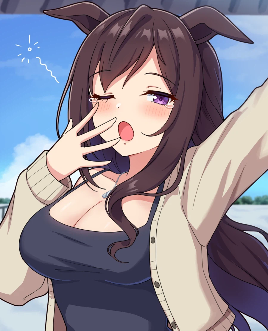 말딸)[그림](원본마네타)날이 따듯해서 하루종일 하품만하는 도베르(32세)_1.webp