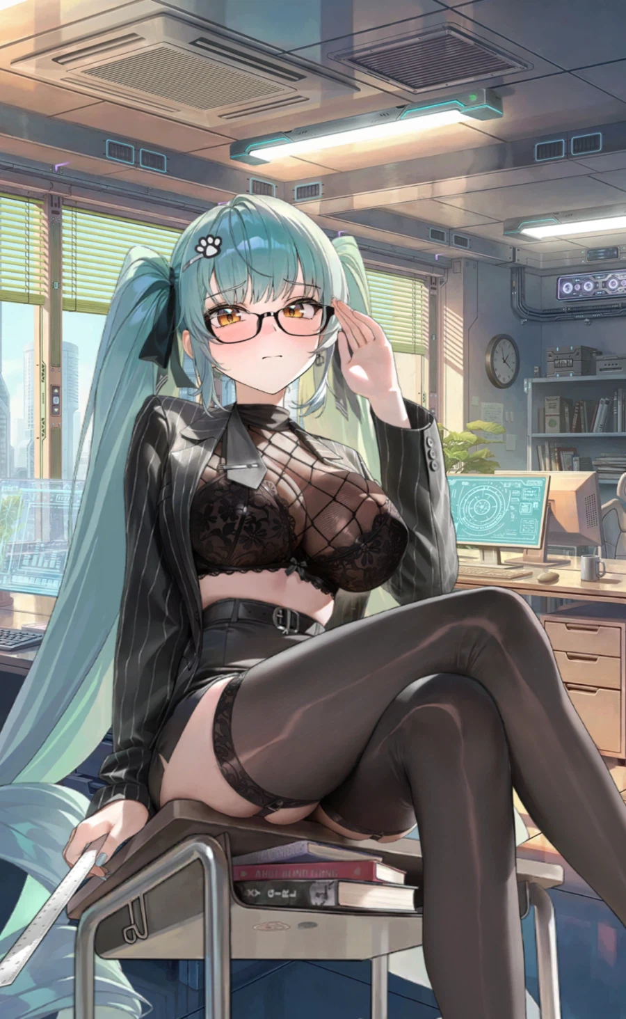 니케) 대체 이게 어딜봐서 선생 복장이야.._1.webp