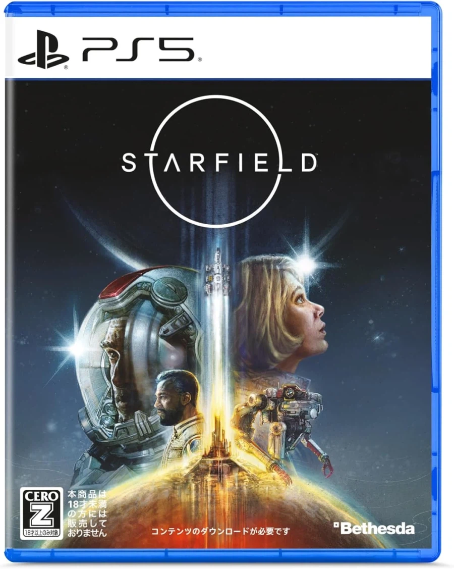 PS5판 스타필드 패키지판 발매, 서양판, 일본판 패키지판 표지_14.webp