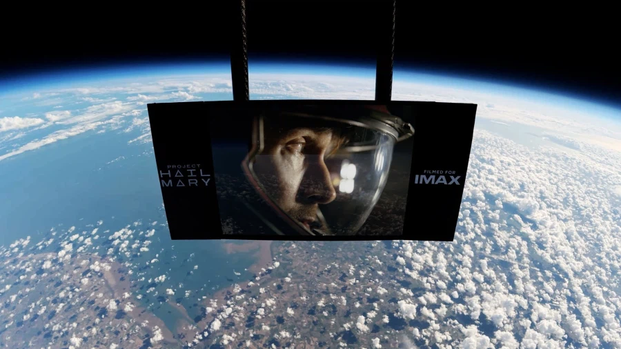 ‘프로젝트 헤일메리’, 지구 성층권에서 영화 상영 성공_1.webp