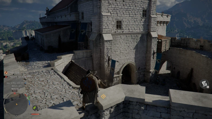 붉은사막) 여기 이악물고 메기솔 해보려다가 포기하고 방어구 찾는중_2.webp