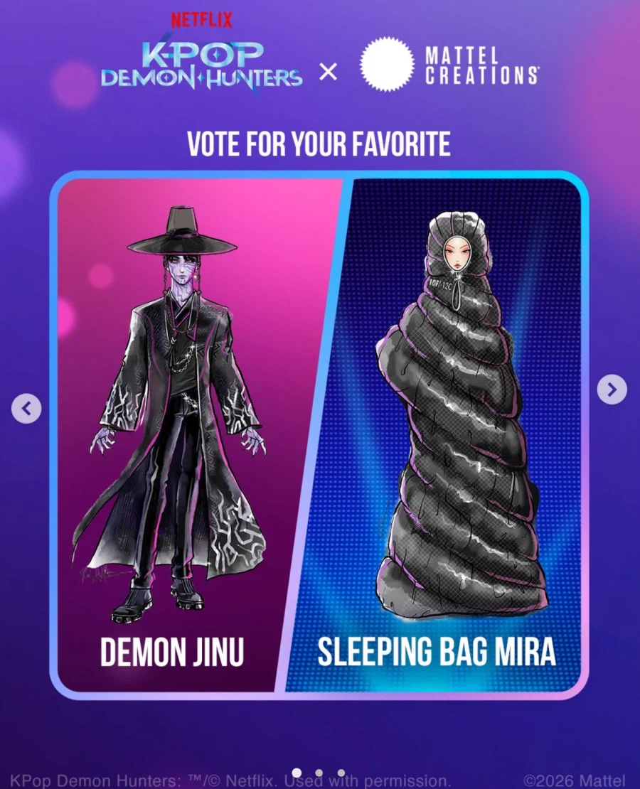 [마텔] 마텔 크리에이션 K-팝 데몬 헌터즈 한정판 투표_1.webp