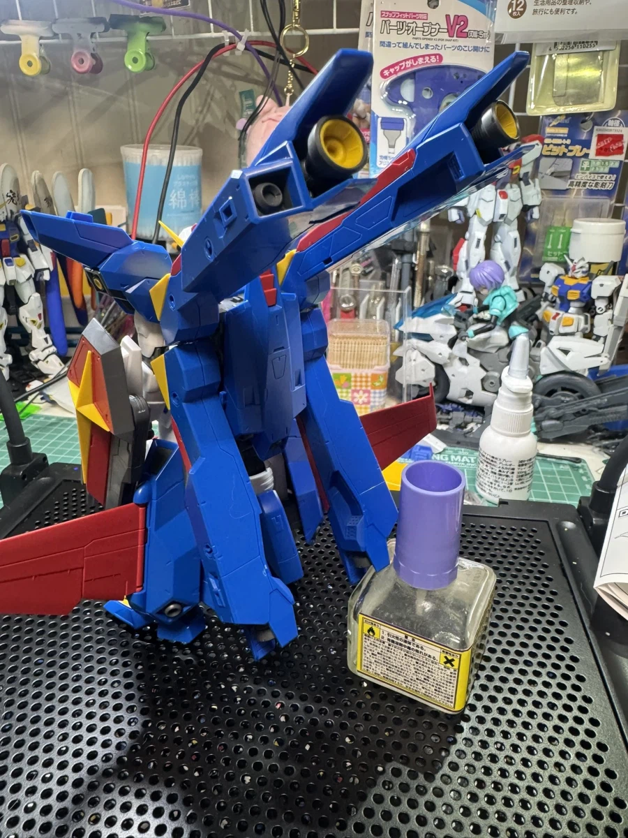MG F90 Ⅲ 클러스터 건담 X 타입 가조립 사진 3_9.webp