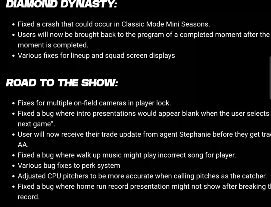 MLB 더쇼 26 업데이트 3(한국시각 20일 저녁 9시)_2.webp