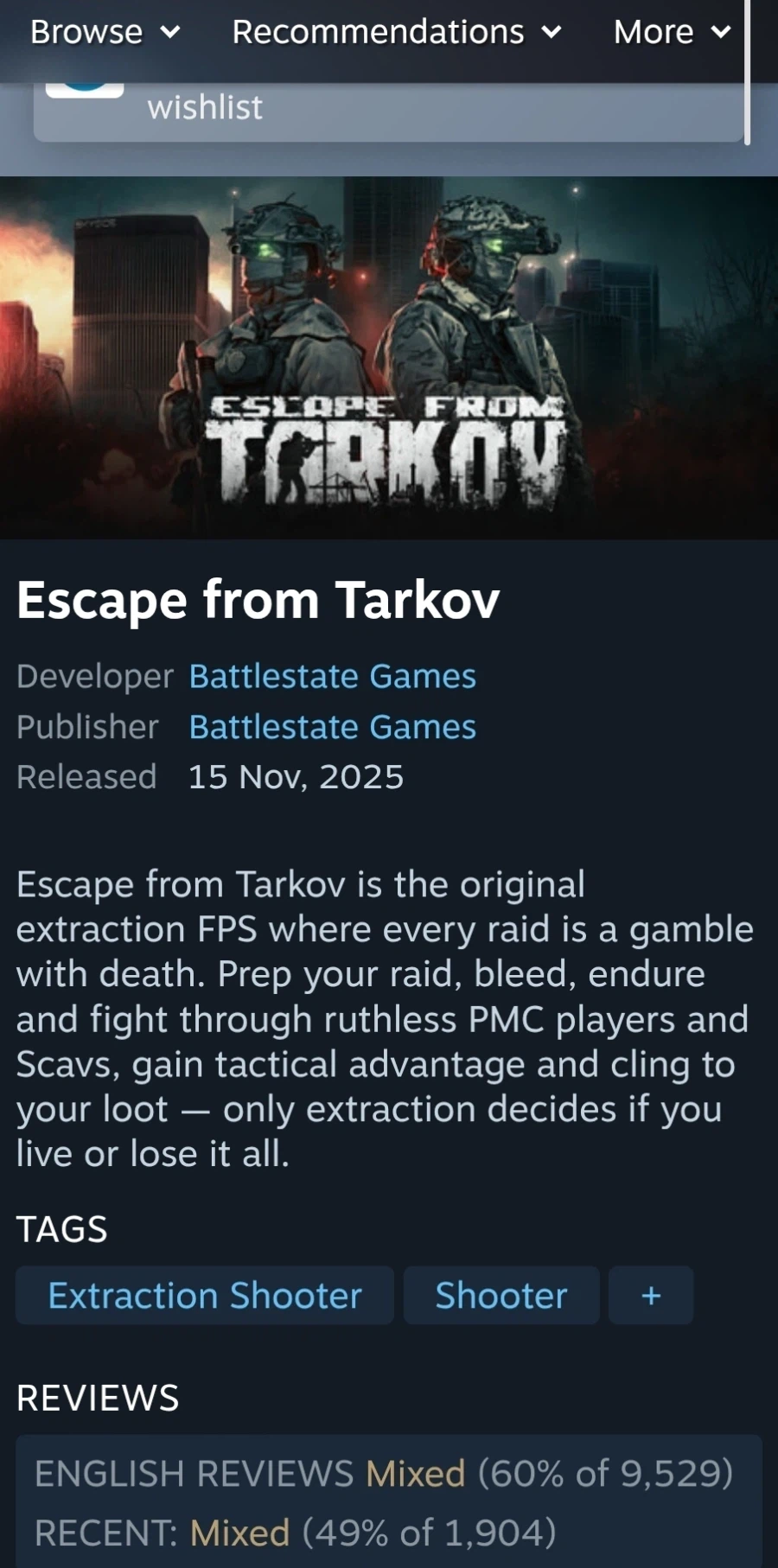 타르코프) 타르코프 사례보면 게임이란건 딱 하나만 재밌어도 됨_1.webp