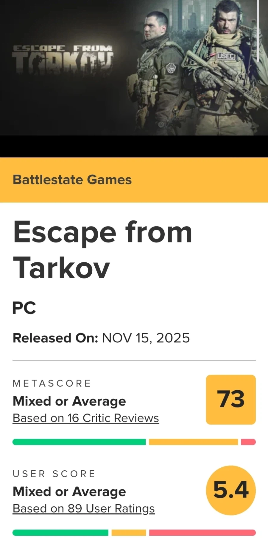 타르코프) 타르코프 사례보면 게임이란건 딱 하나만 재밌어도 됨_2.webp