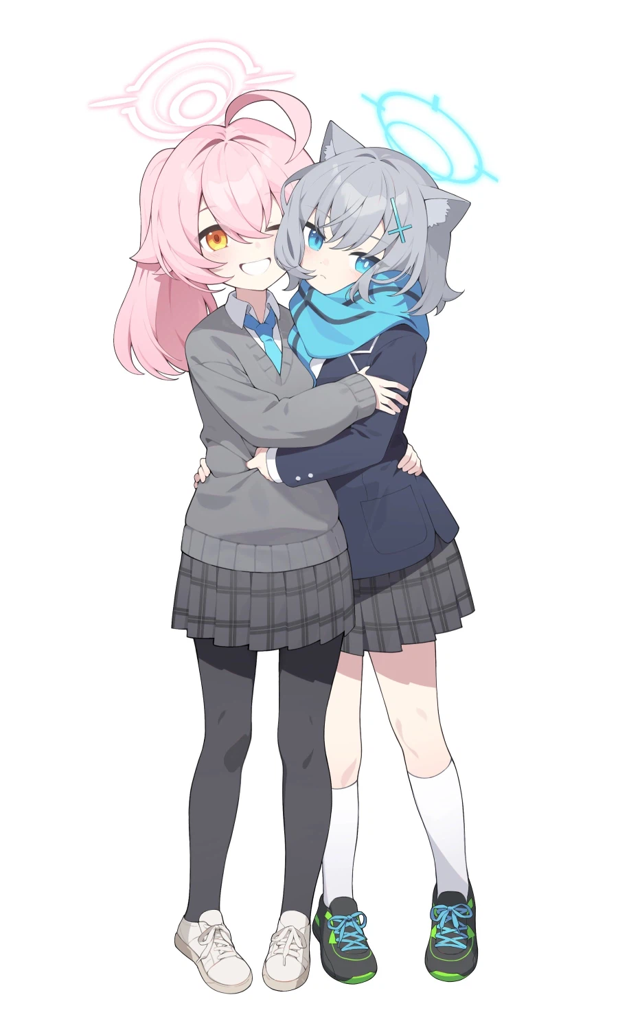 블루아카) 주워온 강아지가 1년만에 폭풍 성장함_1.webp