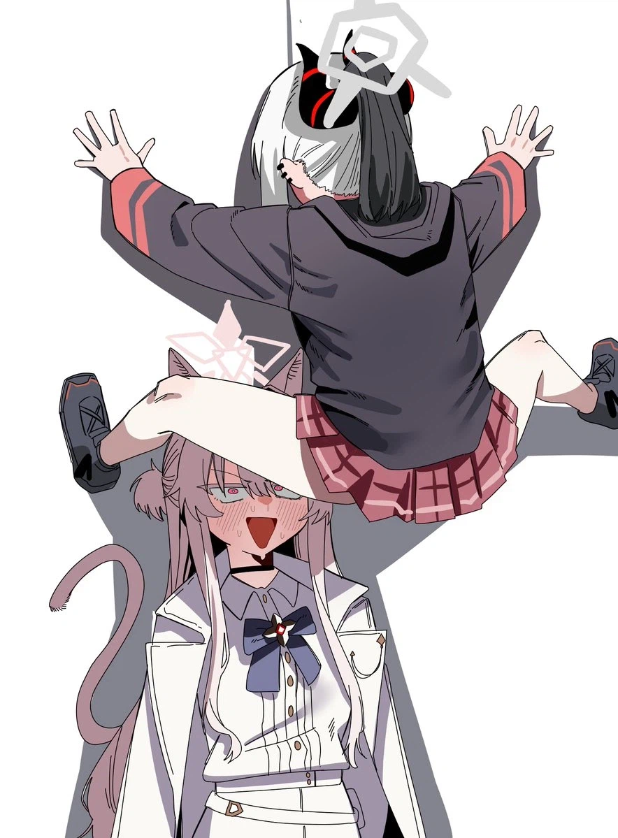 블루아카)납치 직전 좋은 구경하는 아키라_1.webp