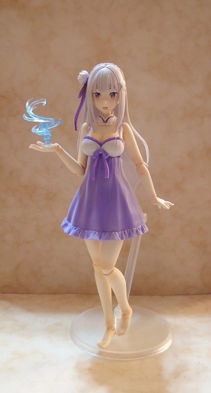 [카도카와] 카도프라 Re: 제로 - 에밀리아 DX Ver 가조립 사진_3.webp