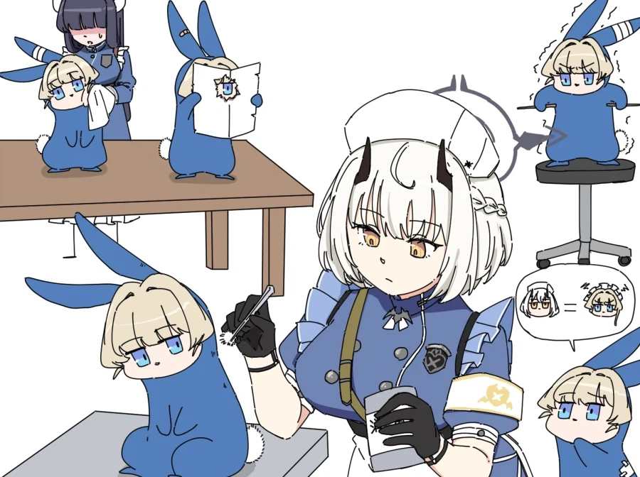 블루아카) 스압) 토끼 대탈주_28.webp