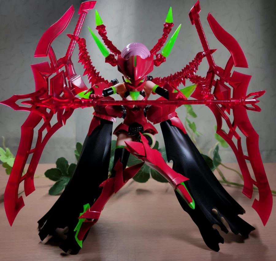 [코토부키야] BULLET KNIGHTS 익스큐셔너 헬 블레이즈 가조립 사진_3.webp