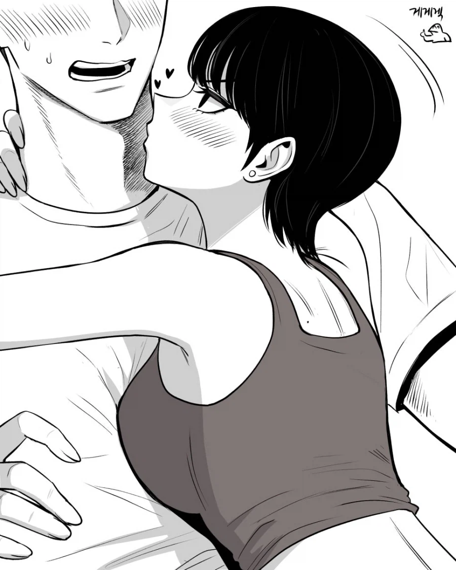 숏컷녀가 철벽치는 만화_7.webp