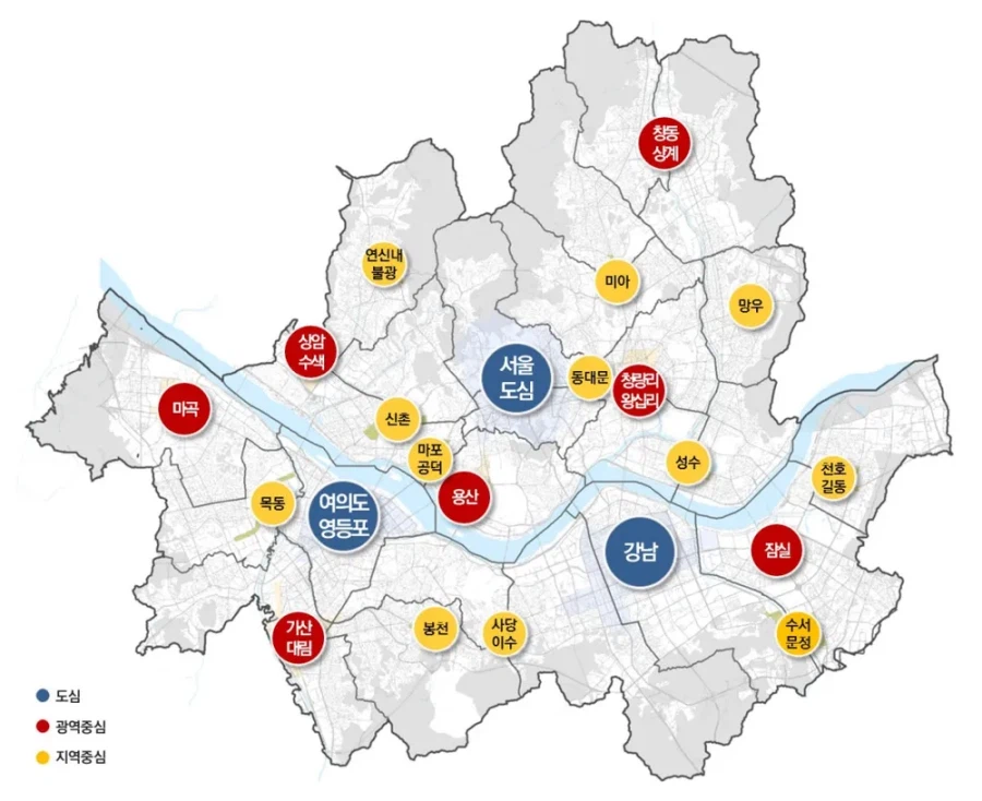 그 지역 대표 번화가들이 다 노란색 부분들임?_1.webp