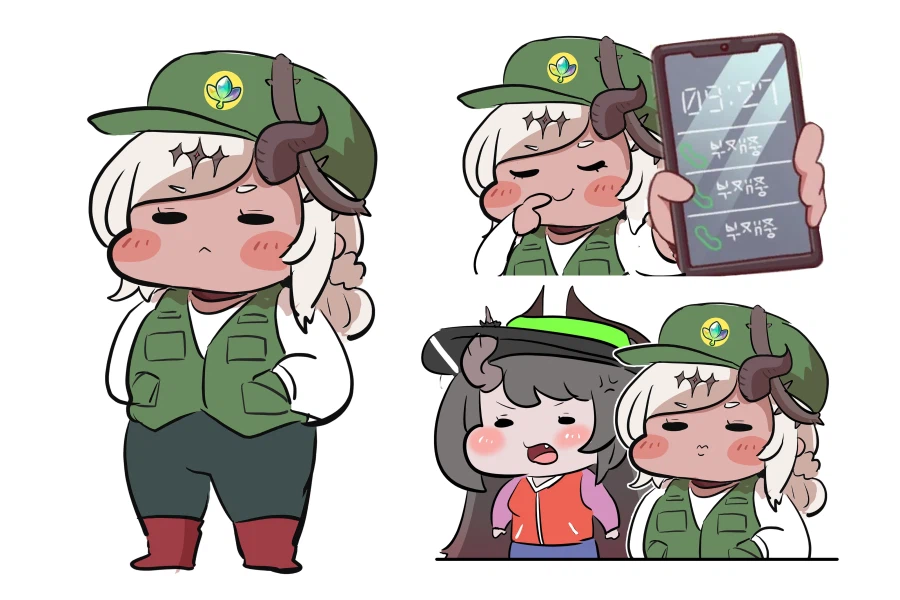 트릭컬) 벨리티움 이장님과 부이장_1.webp