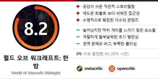 월드 오브 워크래프트: 한밤 인벤 리뷰_1.webp