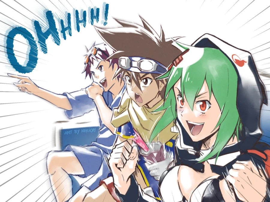 디지몬)알포스브이드라몬 X항체 소식듣고 기뻐할 테이머들_2.webp