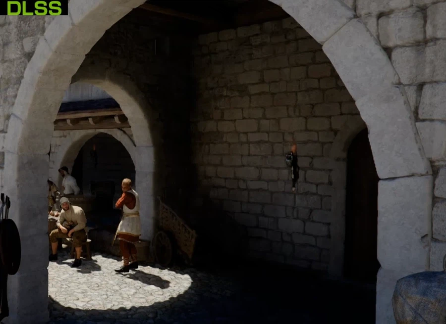 붉은사막 DLSS vs DLAA 비교 (DLSS는 게임에서 고장난 상태)_1.webp