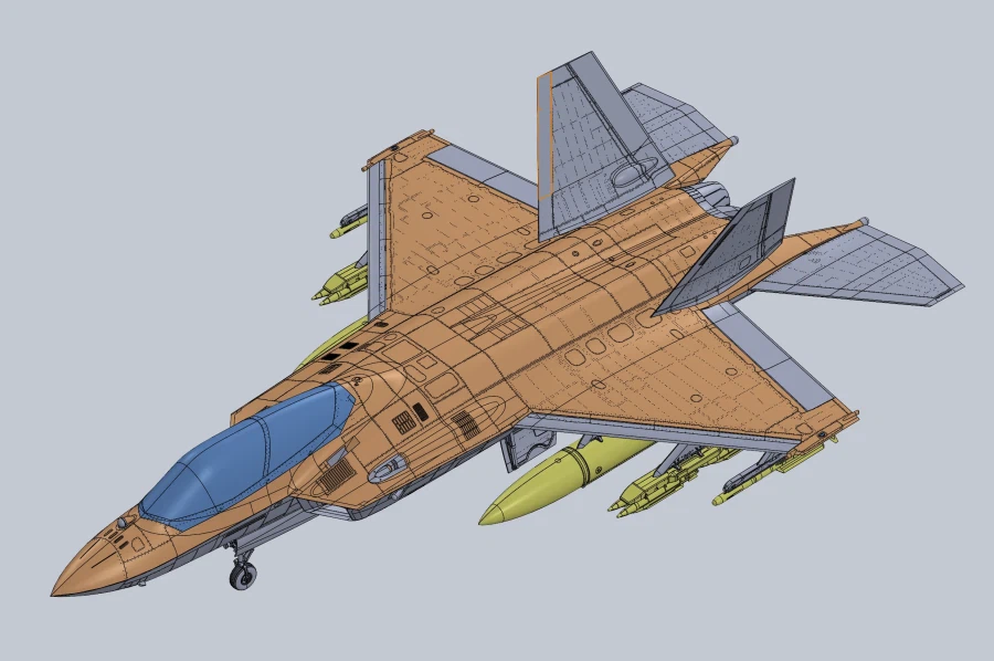 [아카데미과학] 1/48 KF-21(보라매) 양산 1호기_2.webp