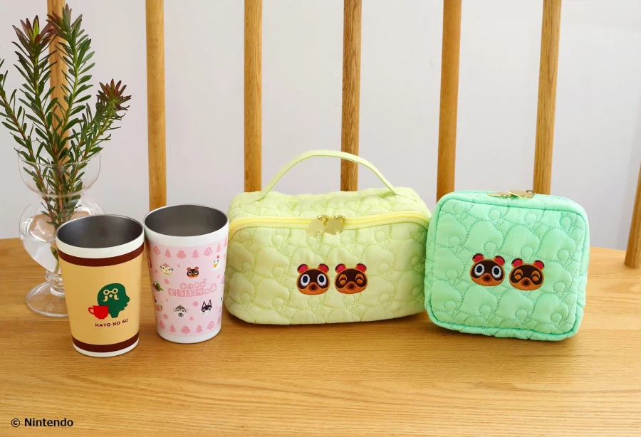 모여봐요 동물의 숲 파우치, 텀블러가 부록인 잡지가 발매_24.webp