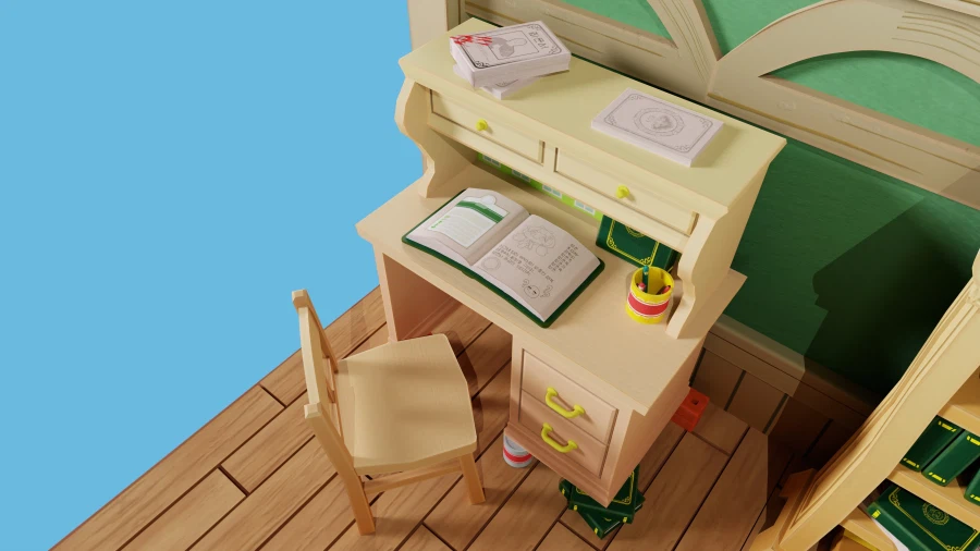 트릭컬) 교주의 방 3D : 일부 맛보기(3)._1.webp