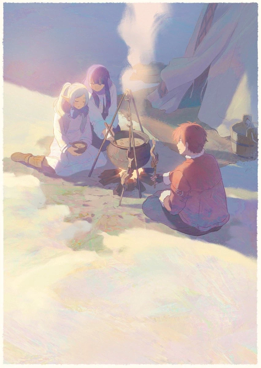 [장송의 프리렌] 3기 황금향편 내년 10월 방송, 2기 최종화 엔딩곡&일러스트_3.webp