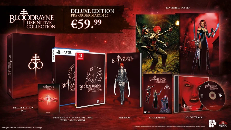 블러드레인:디피니티브 컬렉션 한정판, 닌자가이덴 2 디자인 표절_1.webp