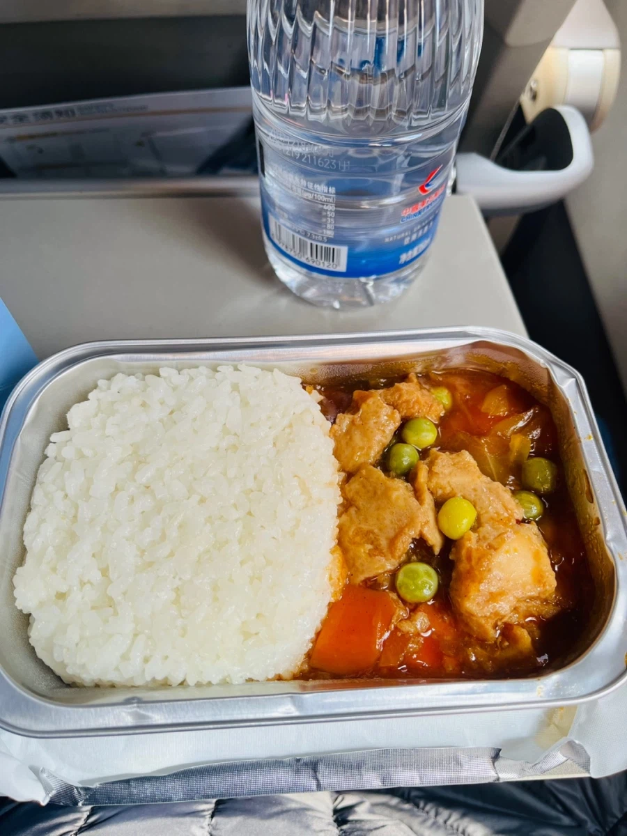 중국 동방항공 충칭 - 난징 - 인천 점심 저녁 기내식_9.webp