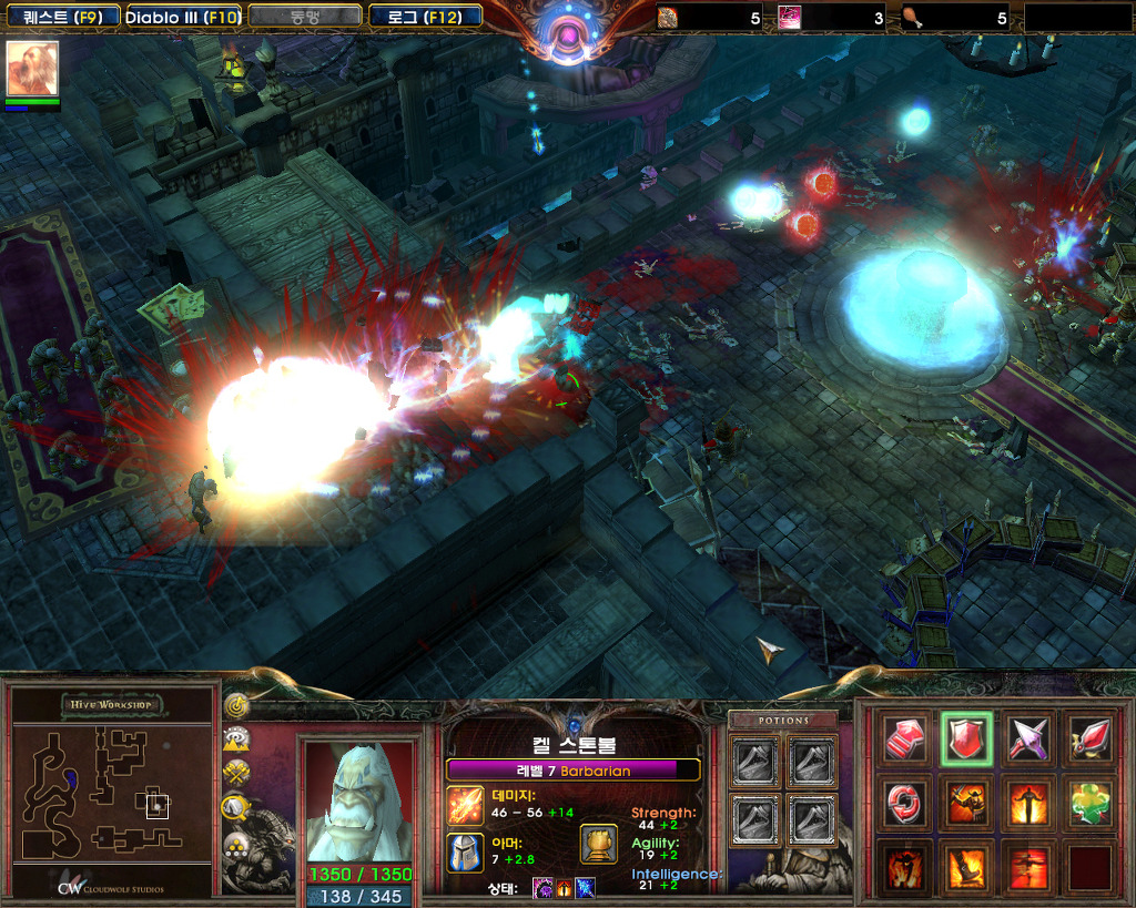  워크래프트3로 즐기는 디아블로3 모드 (바바리안 플레이)_27.jpg
