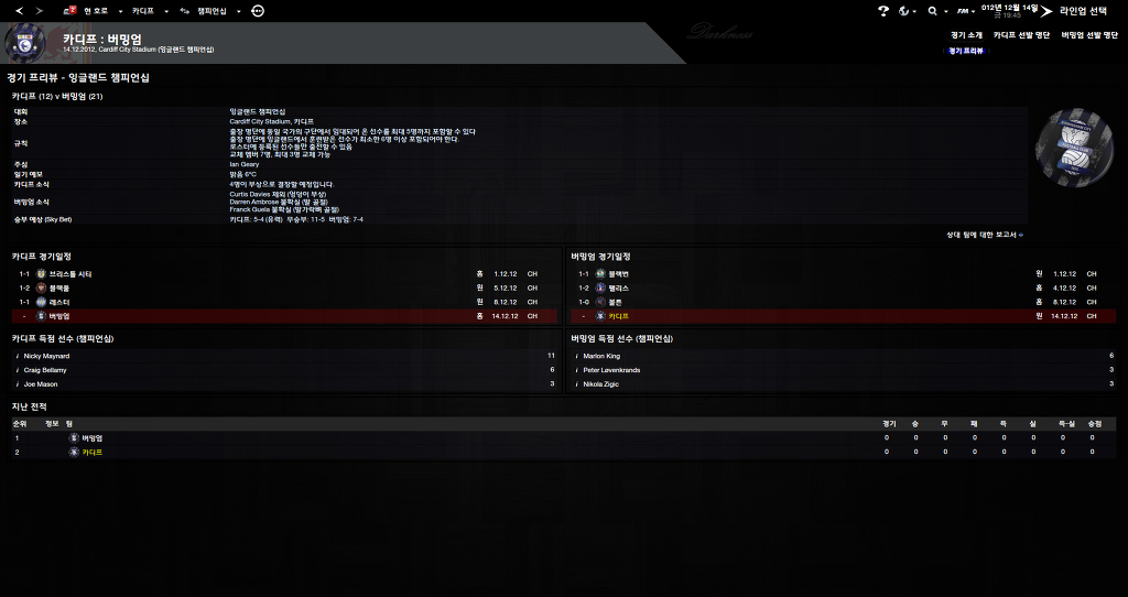 FM2013 - 카디프시티 ⑤ 분위기 반전_6.jpg