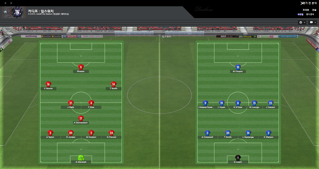 FM2013 - 카디프시티 ⑥ 시즌 막바지. 과연 승격은..?_3.jpg