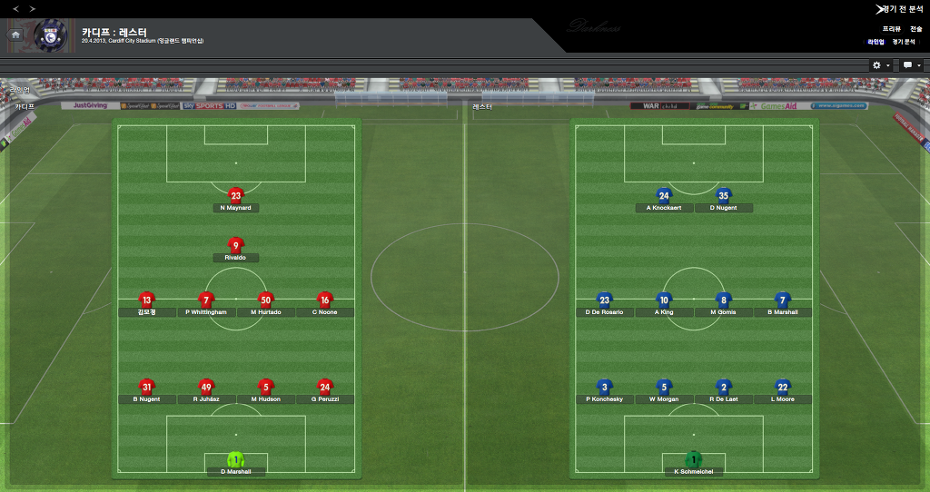 FM2013 - 카디프시티 ⑥ 시즌 막바지. 과연 승격은..?_40.jpg