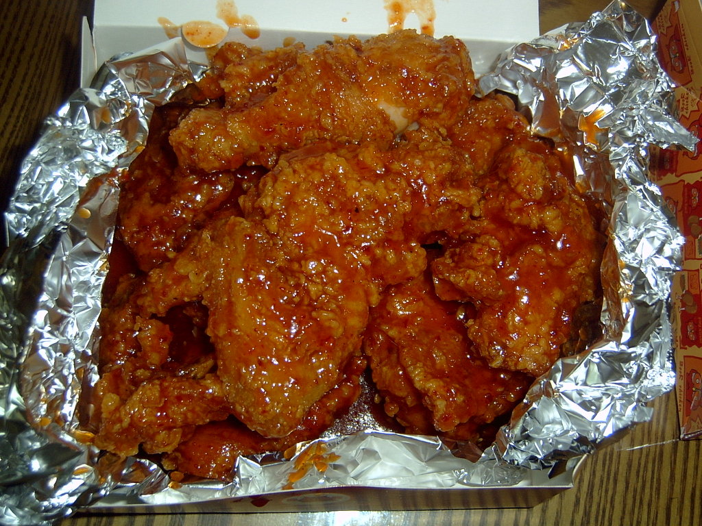 부어치킨 반반